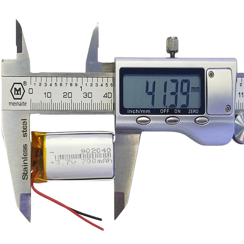 Hot Selling 902040 Lipo Battery 3.7v 700mah Rechargeable Lithium Polymer Battery Cell 902525 902535 115570 546280 124861 906090