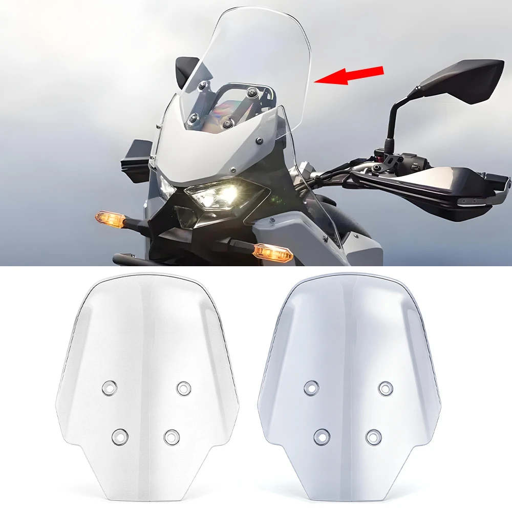 KLE500 Windscreen Windshield For Kawasaki KLE 500 KLE500 SE 2026 Motorcycle Wind Deflectors Visor Fairing