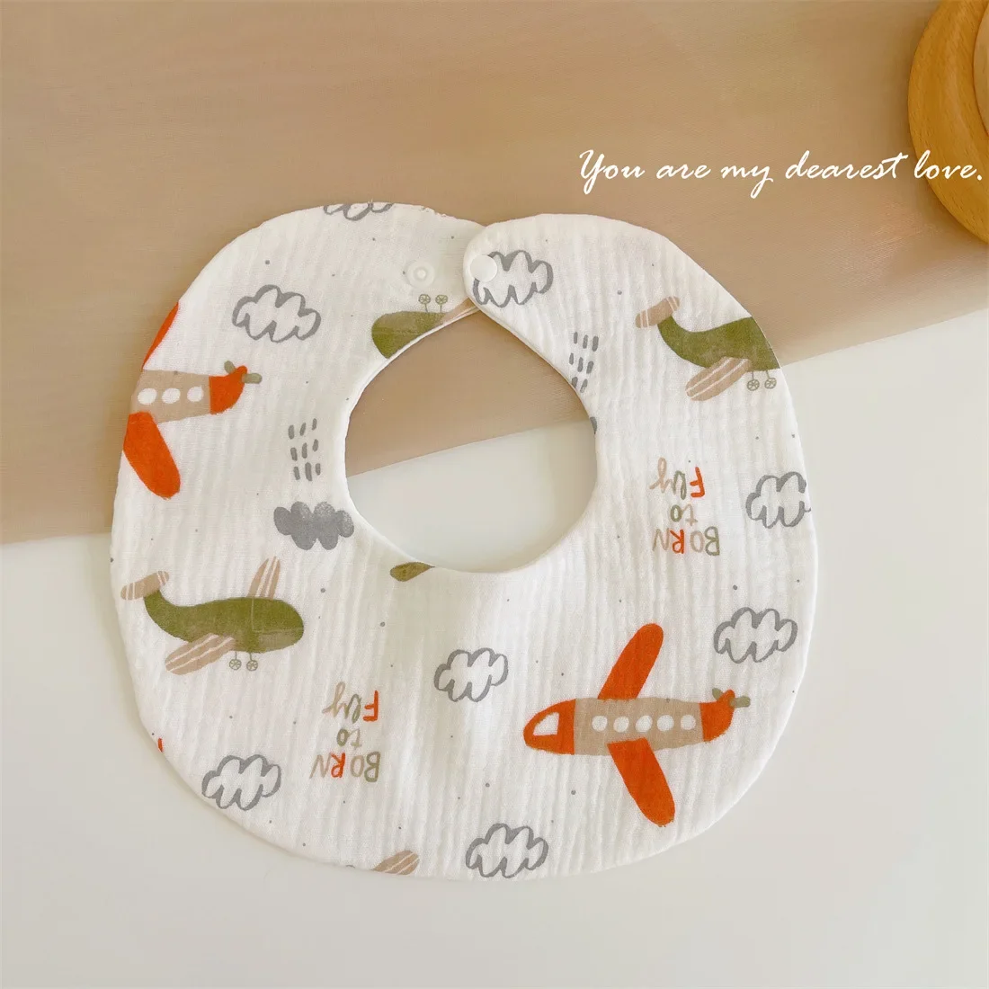 3/4/5pcs Baby Pure Cotton Gauze Bibs Baby Saliva Towel Newborn Bib Absorbent Waterproof Milk Spitting Towel