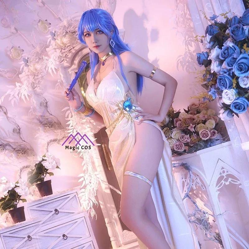 

Hot Game Goddess of Victory: Nikke Helm Cosplay Costume High Quality Anime Clothes Evening Sexy Dress Role Play Halloween Party