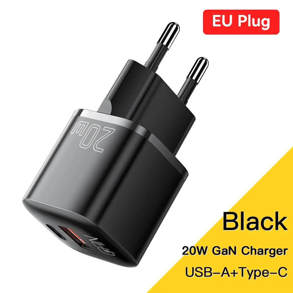 Essager 20w gan usb typ c ladegerät pd schnell lade telefon qc 3,0 schnell ladegeräte für iphone 14 13 12 11 pro max mini ipad aufladen