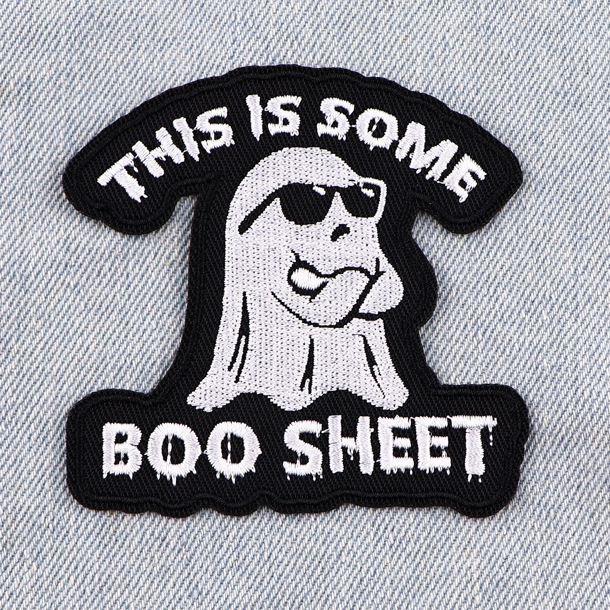 Cute Animals Patch English Quotations Embroidered Patches For Clothing DIY Iron on Patches For Clothes Jeans Patch Stickers