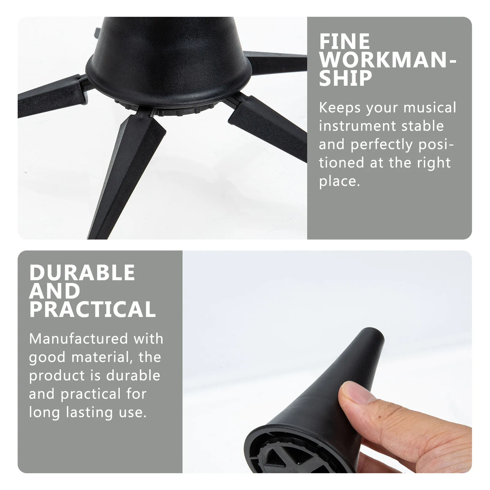 

Clarinet Stand Holder Instrument Accessories Oven Foldable Music Abs Bracket Portable Oboe Stands