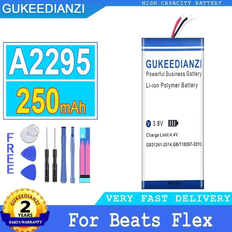 

Lightweight For Beats Flex Headset Wireless Headphones Battery 250mAh A2295