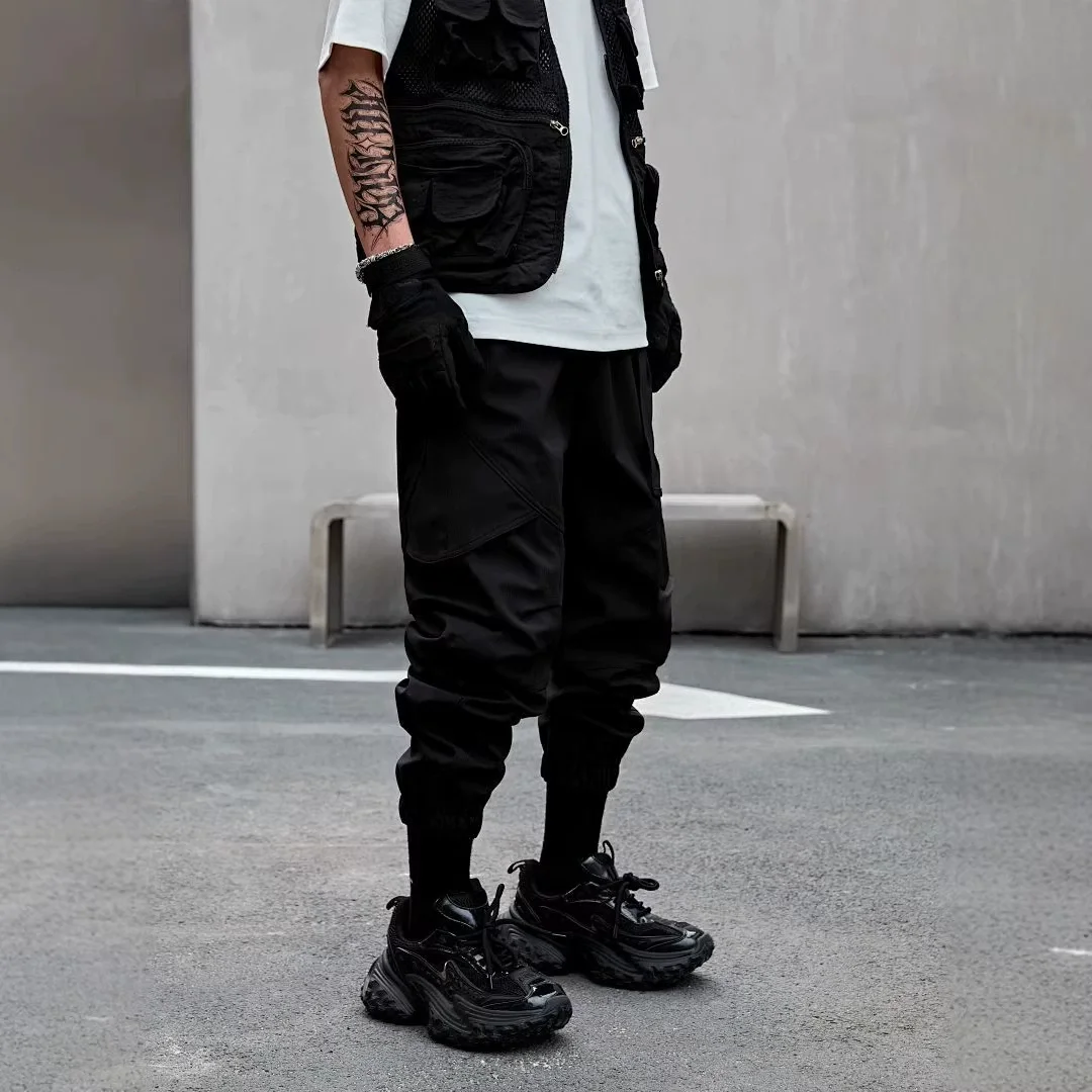 กางเกงจ็อกเกอร์ผู้ชายทรงแทคติค - Techwear Pants Tactical บทวิจารณ์และราคา
