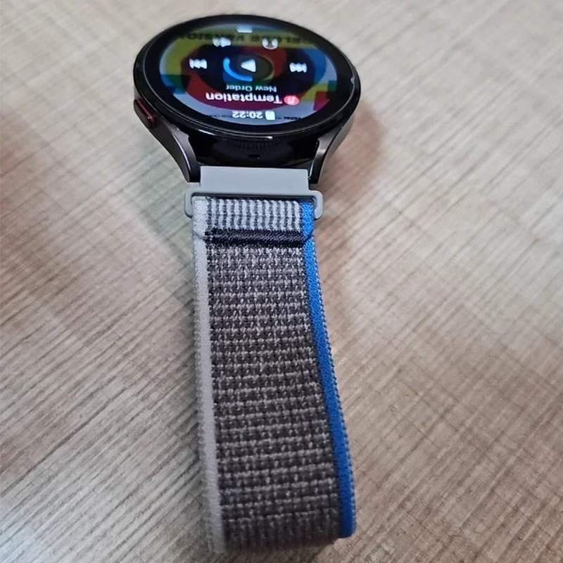 Trail loop Band for Samsung Galaxy watch 7 6 5 4 44mm 40mm/FE/5 Pro 45mm Nylon correa bracelet watch 6 classic 22mm 20mm Straps