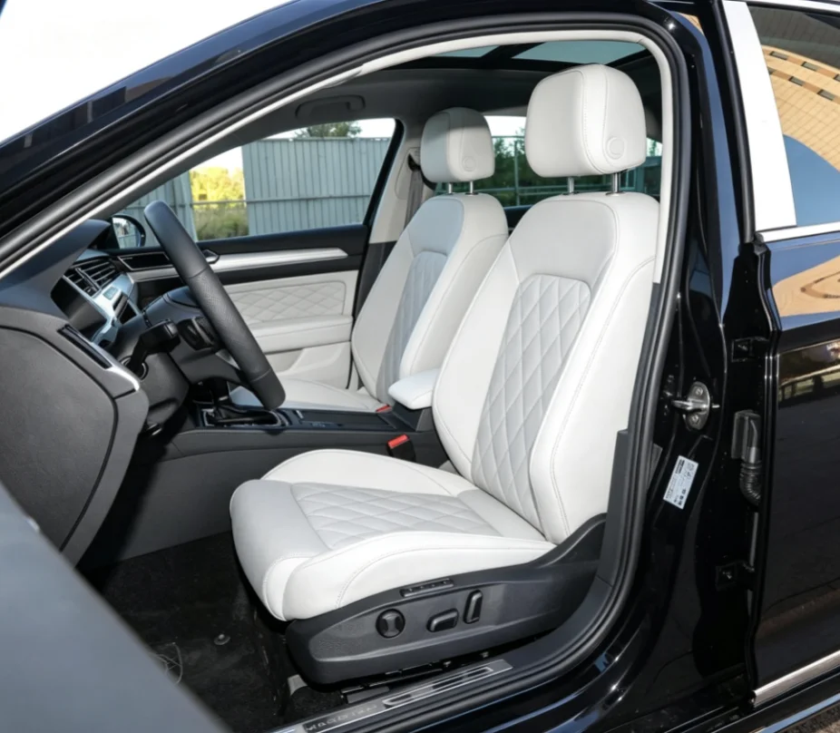 Für Passat B8 2014~2018 Maßgefertigte Autositzbezüge Luxuriöses Nappaleder 100% Passgenau Innenraumzubehör 360 ° Vollständige Abdeckung – Detail 8