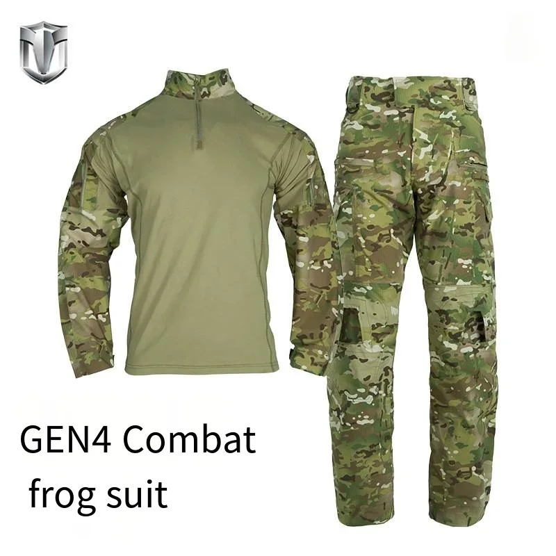 New GEN4 Tactical Suit Uniform Suit Camouflage Hunting Shirts Pants Paintball Clothes Set