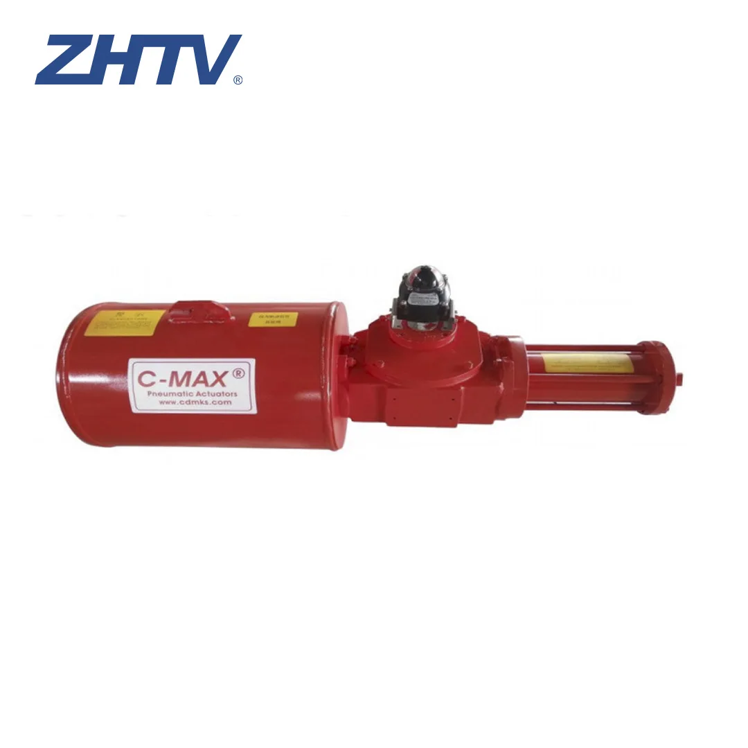 ZHTV 315 to 250000Nm Rotary Double Acting Explosionproof 0 to 200 Bar Hydraulic Pressure  ISO Hydraulic Actuator