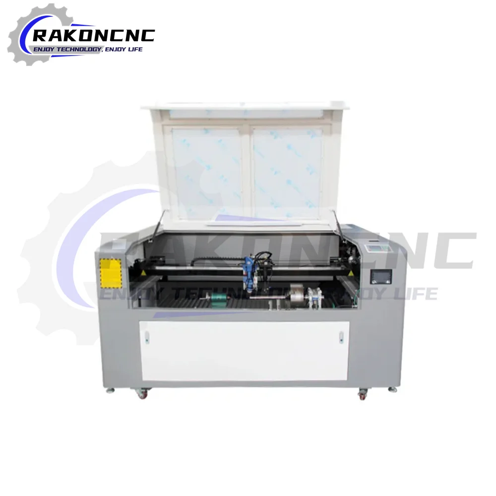 

Jinan Rakoncnc 180W 6090 1390 Laser Engraving And Cutting Machine Including Dual Laser Head