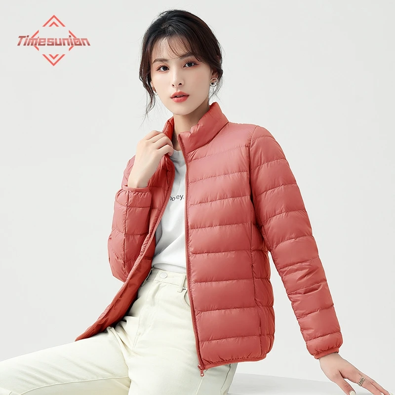 

Winter Jackets for Women 2023 Ultra Lightweight Packable Puffer Coats 90% White Duck Down Female Down Warm Korean Parkas