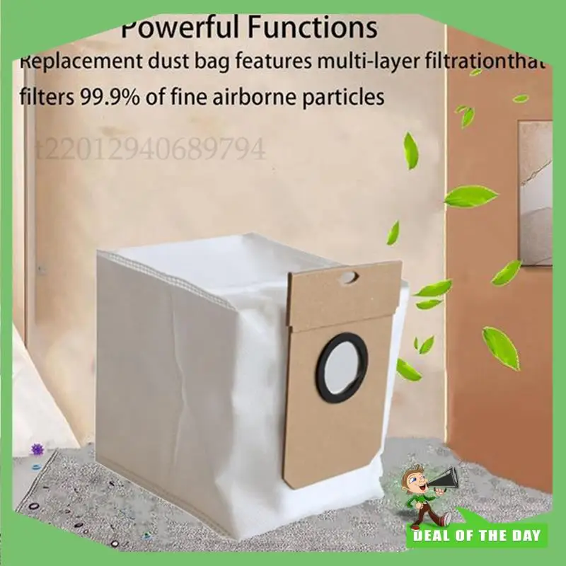 -ABPO Staubsaugerbeutel, passend für Conga 13090, Forconga 11090, Zubehör-Set, Staubbeutel mit großer Kapazität, Ersatz-Staubsaugerbeutel, 10 Stück