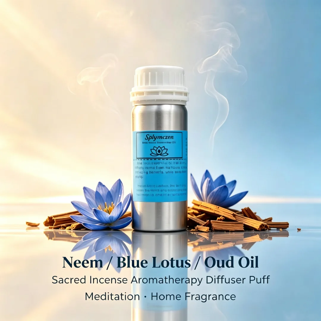 Home Fragrance Oud - Óleo de Neem, Lótus Azul e