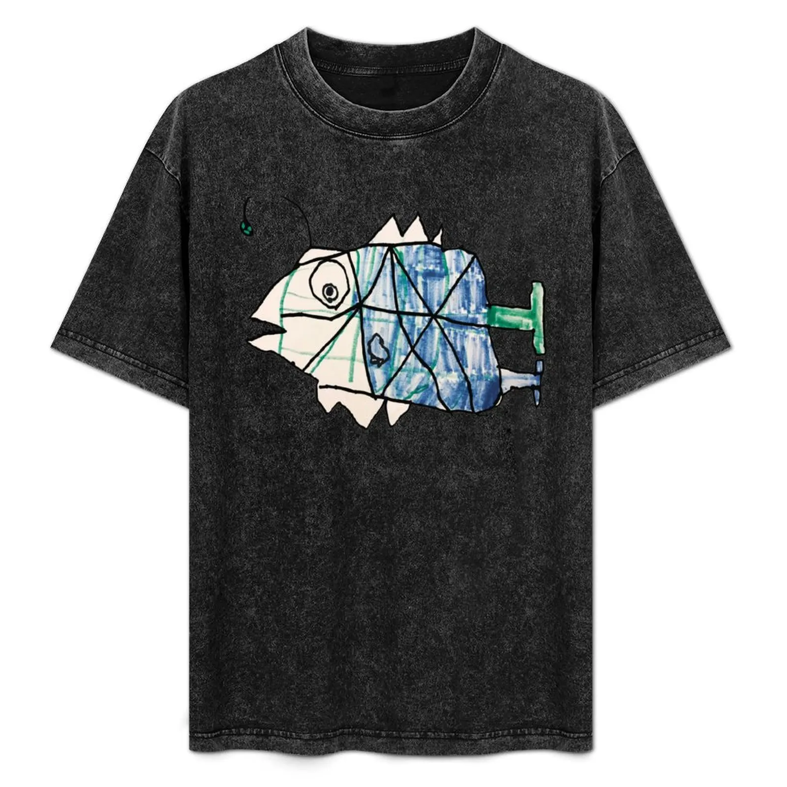 

Angler Fish by Aiden T-Shirt baggy shirts sports fans cotton t shirt men