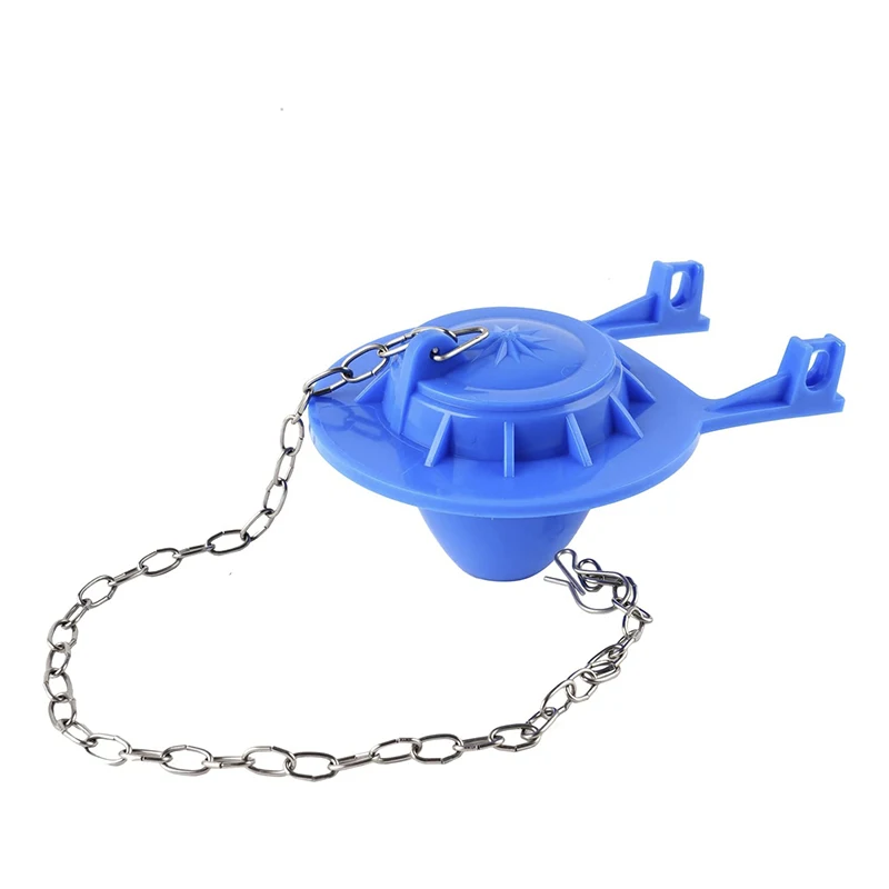 

2inch Toilet Drain Valve Flap Cover Toilet Flapper Bathroom Tank Water Saver Home Seal Tank PVC Flap Cover or Stainless Chain