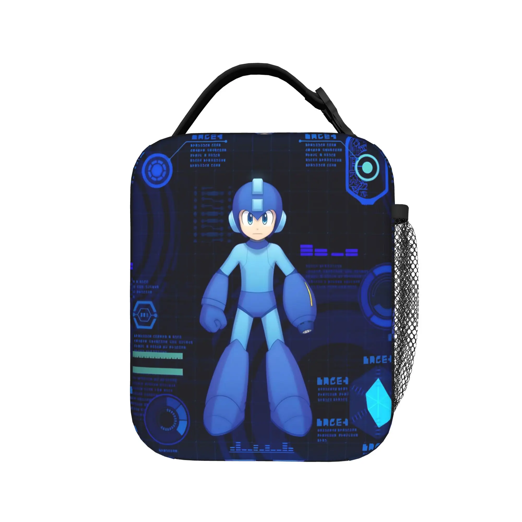 Lunch Boxes Mega man Accessories  Food Box New Arrival Cooler Thermal Lunch Box For School