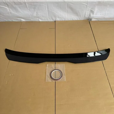 Для BMW 1 серии F20 F21 E87 E81 116i 120i 118i M135i 2004-2021 Хэтчбек: задний спойлер на крышку багажника, спойлер на крышу, комплект обвеса, черный