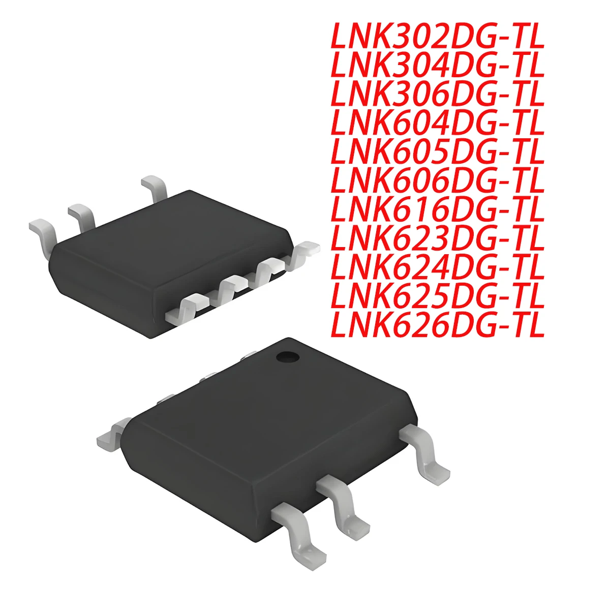 10PCS SO-8C SOIC-7PIN LNK302/304/306DG-TL LNK604/605/606DG-TL LNK616DG-TL LNK623/624/625/626DG-TL NEW Original IC OFFLINE SWITCH