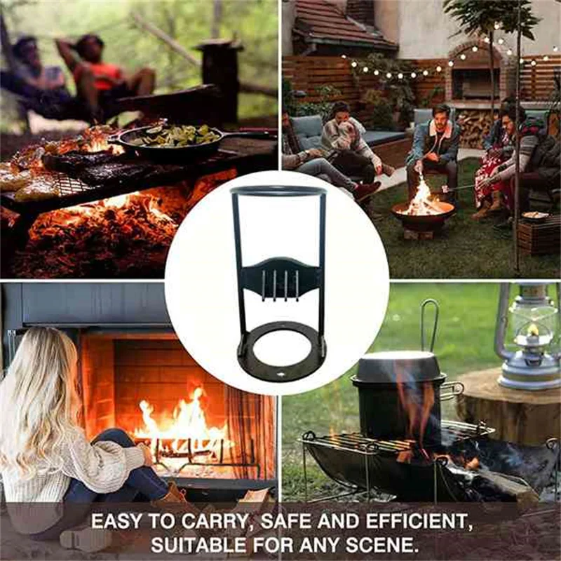 1 Piece For NEW Firewood Distributor Wedge Hatchet Handmade Cast Iron Kindling Firewood Splitter