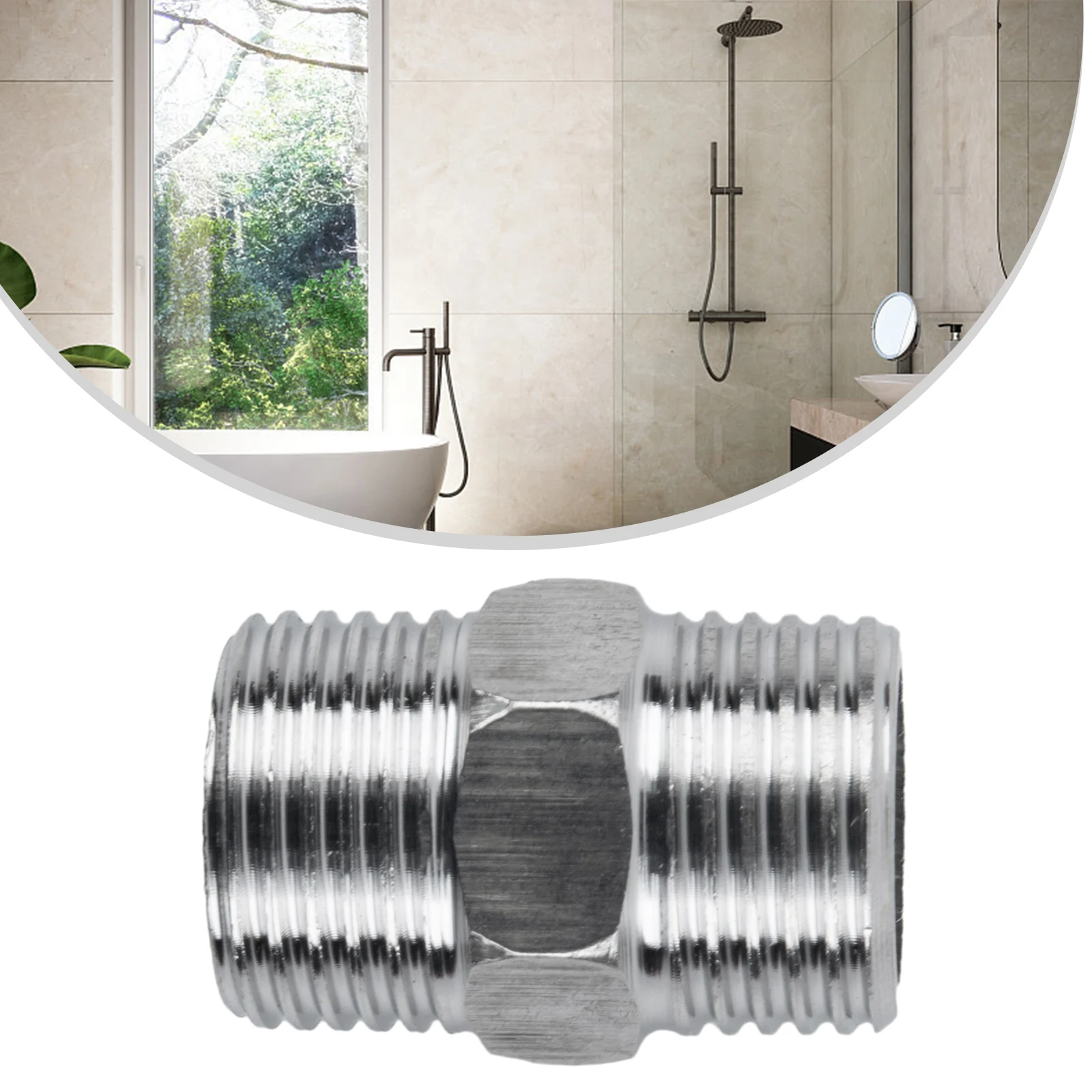 Manguera de ducha de jardín, accesorios de conector de ducha extensible G1/2, piezas de mejora para el hogar, repuesto para manguera Extra larga