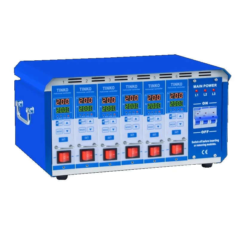 6 Zone Hot Runner PID Temperature Controller for Hot Runner System Injection Plastic Molding Machine SSR Relay Output