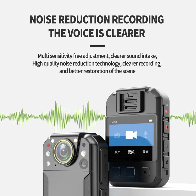 Philips original 2k corpo usado câmera GPS visão noturna 2000mAh 4.8MP 15H VTR8103