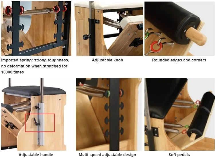 YX-silla estable para Pilates, equipo de Pilates, entrenador de equilibrio, estudio de Yoga, centro de entrenamiento, juego completo de silla estable para uso doméstico, 2024