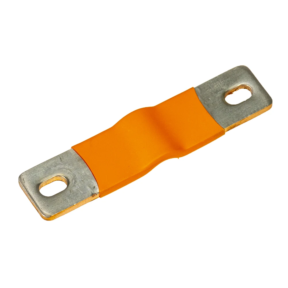 300A Copper Flexible Busbar Interconnect M6 Connectors Lithium 280Ah LiFePO4 Battery Laminated Flat Copper Busbar 200Ah 320AH