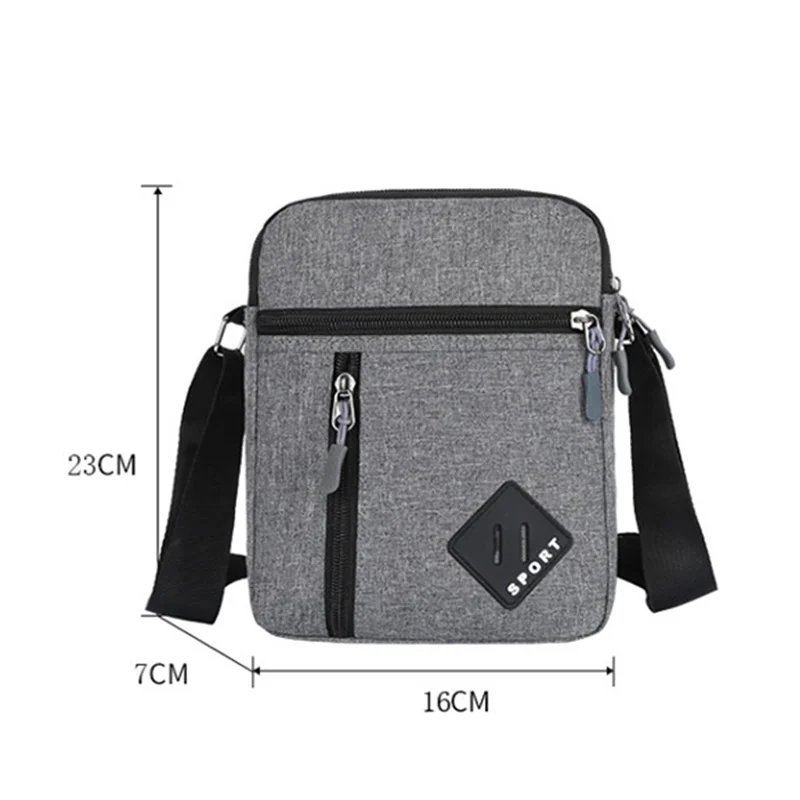 Messenger Nylon Waterpro Of Oxford Cloth Shoulder Casual Men Backpack Small Bag Business Briefcase Fashionable Lightweight