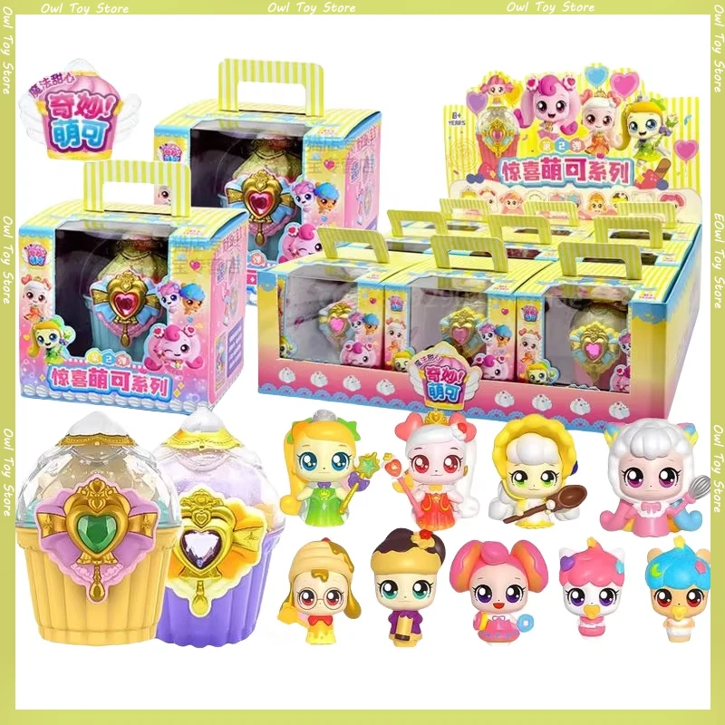 

Blind Box Hot Catching Girl Magic Sweetheart Sweet And Sour Cream Cake Surprise Full Series Doll Love Dessert Box Anime Characte