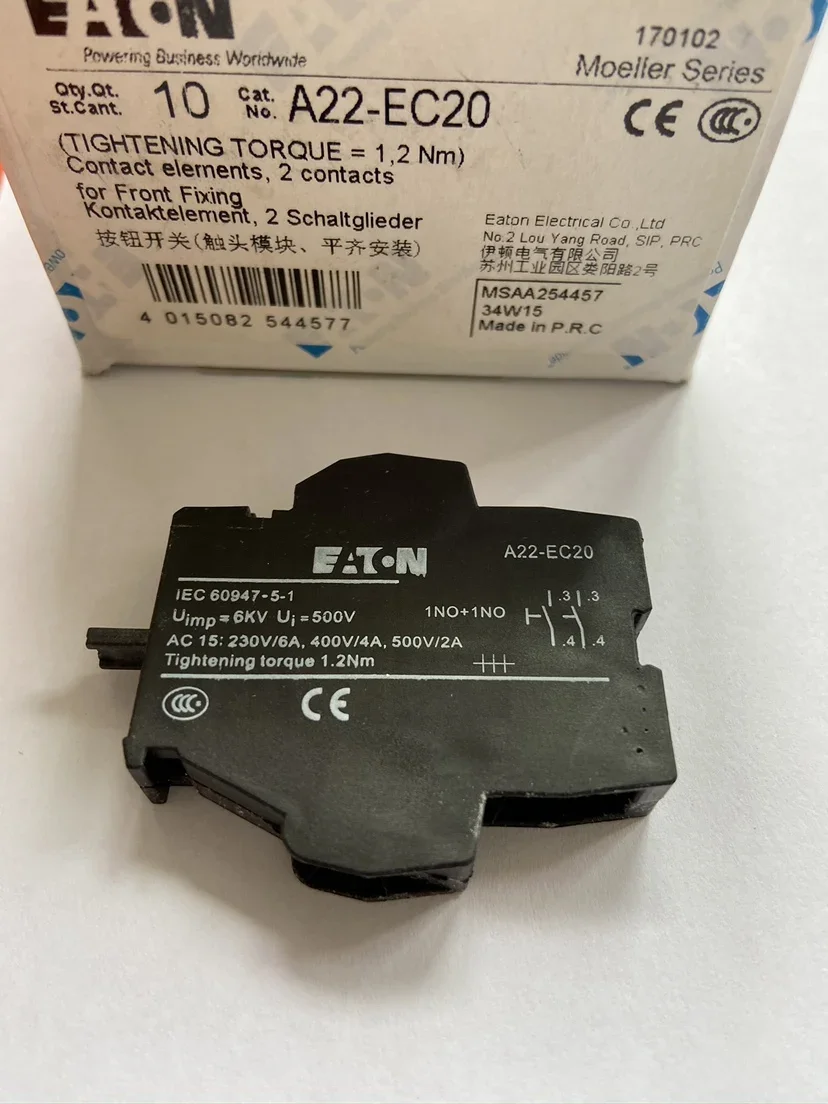 10PCS New Original Eaton button switch A22-EC20