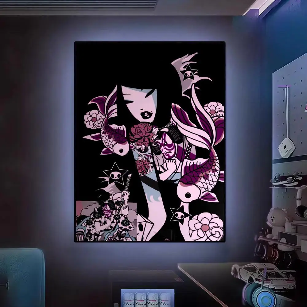 Japanese Brands T-Tokidoki Poster Modern Aesthetic Posters Cool Premium Decor for Bedrooms and Gaming Rooms