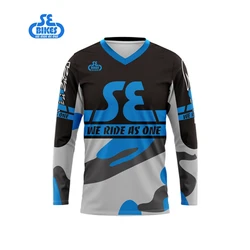 Motorcycle Mountain Speed Down Shirt MTB Cross Country Mountain Bike Jersey DH Bike Shirt Mountain Bike Racing Shirts