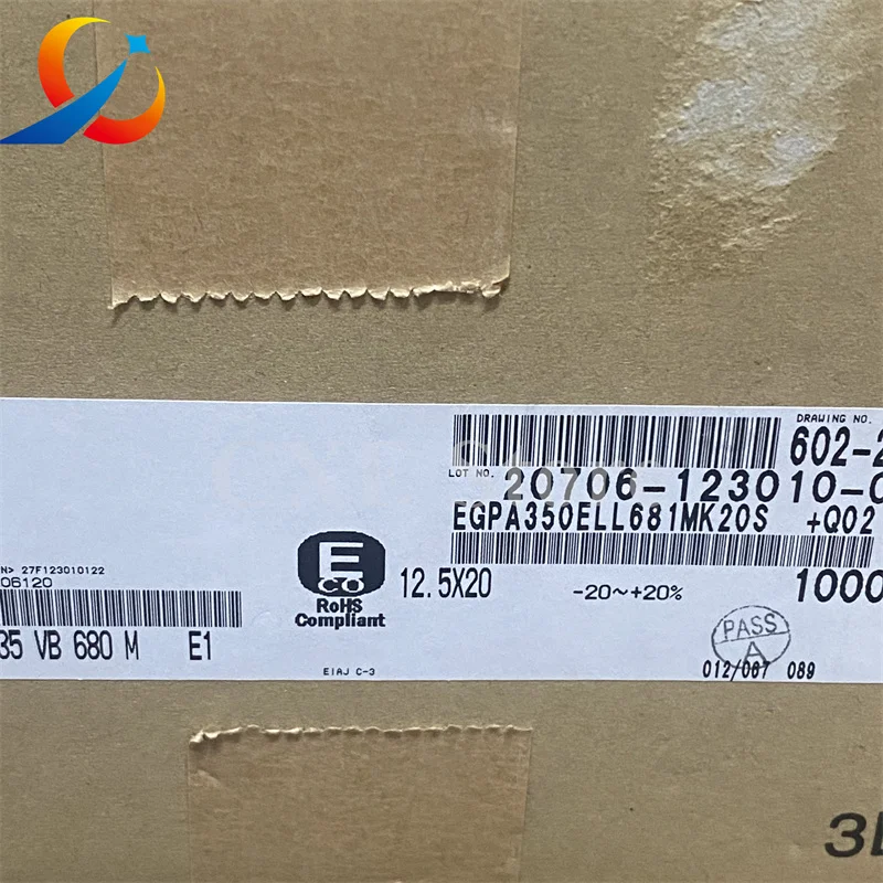 10PCS GPA 35V680UF Volume 12.5X20MM NCC Electrolytic Capacitors EGPA350ELL681MK20S 680UF 35V NEW