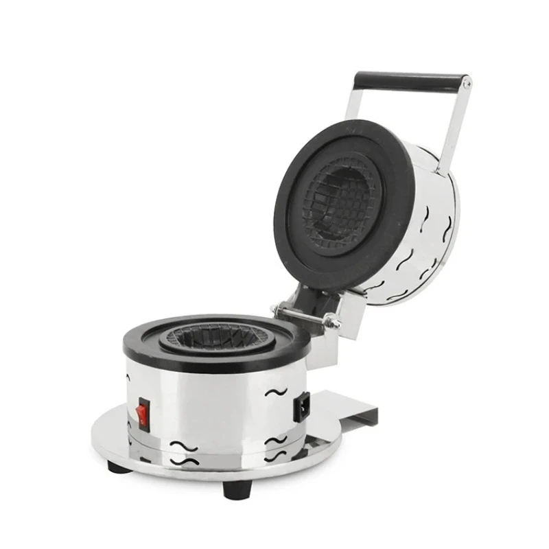 220V Commercial Donut Ice Cream Press Electric Waffle Maker