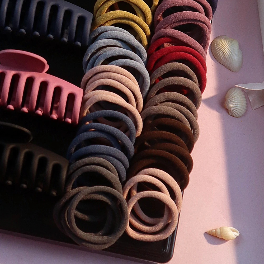 Nowe akcesoria do włosów dla kobiet Bezszwowe uchwyty na kucyk Różnorodne spinki do włosów Scrunchies Opaski do włosów Scrunchy na przyjęcie świąteczne — zdjęcie 6