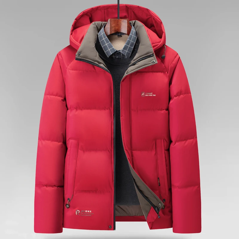 

Men's Fashion Windbreaker Parka Coat Windproof Streetwear Casual Autumn Winter Overcoat Warm Hombre New Male Jacket Outdoors