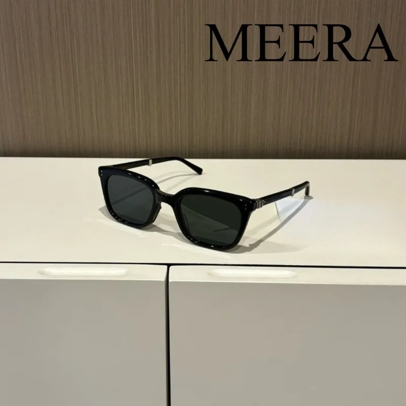 

New GM Style Frame Folding Sunglasses matiny Ultra Light acetate Fashionable Tour white Sun Glasses Optical Myopia Glasses UV400