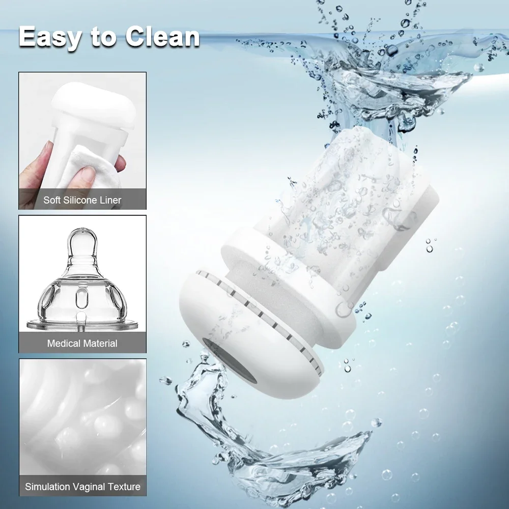 Automatic Sucking Male Mastubator Cup for Men Masturbation Equipment Sex Machine Sex Toy Blowjob Man Masturbators Adult Supplies view 5