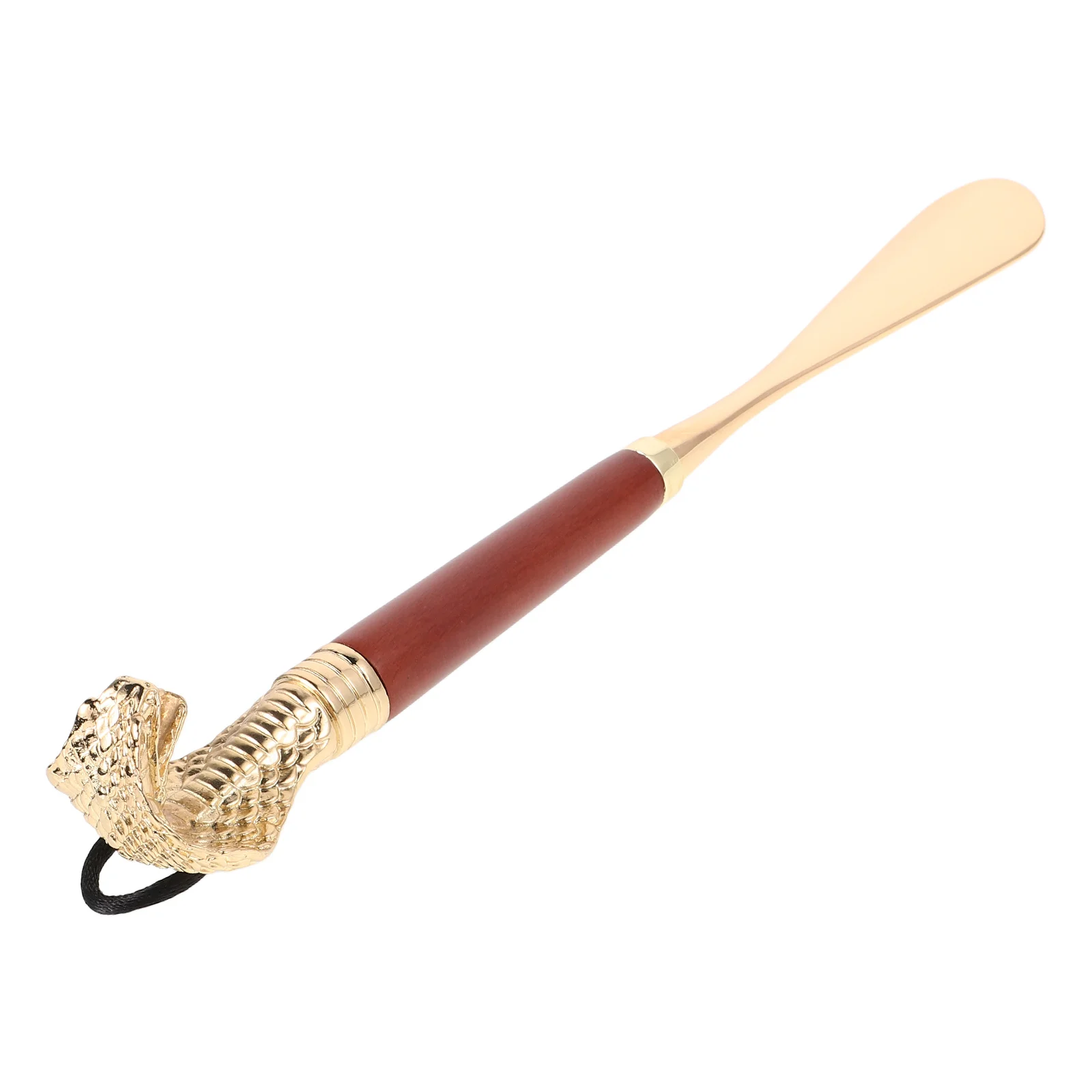 

Long Handle Metal Shoehorn Snake Head Design Ultra Long Shoe Horn for Seniors Men Women Kids Easy Shoe Wearing Removal Helper