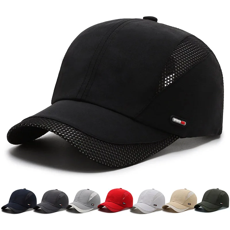 UPF 50+ Foldable Baseball Cap Sun Protection Quick Dry Portable Folding Hats for Men or Women