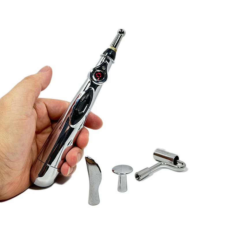 

Энергетическая массажная ручка Tens Pulse Meridian, стимуляция мышц, перезаряжаемая анальгетическая терапия Meridian, точечный массаж, ручка без масла