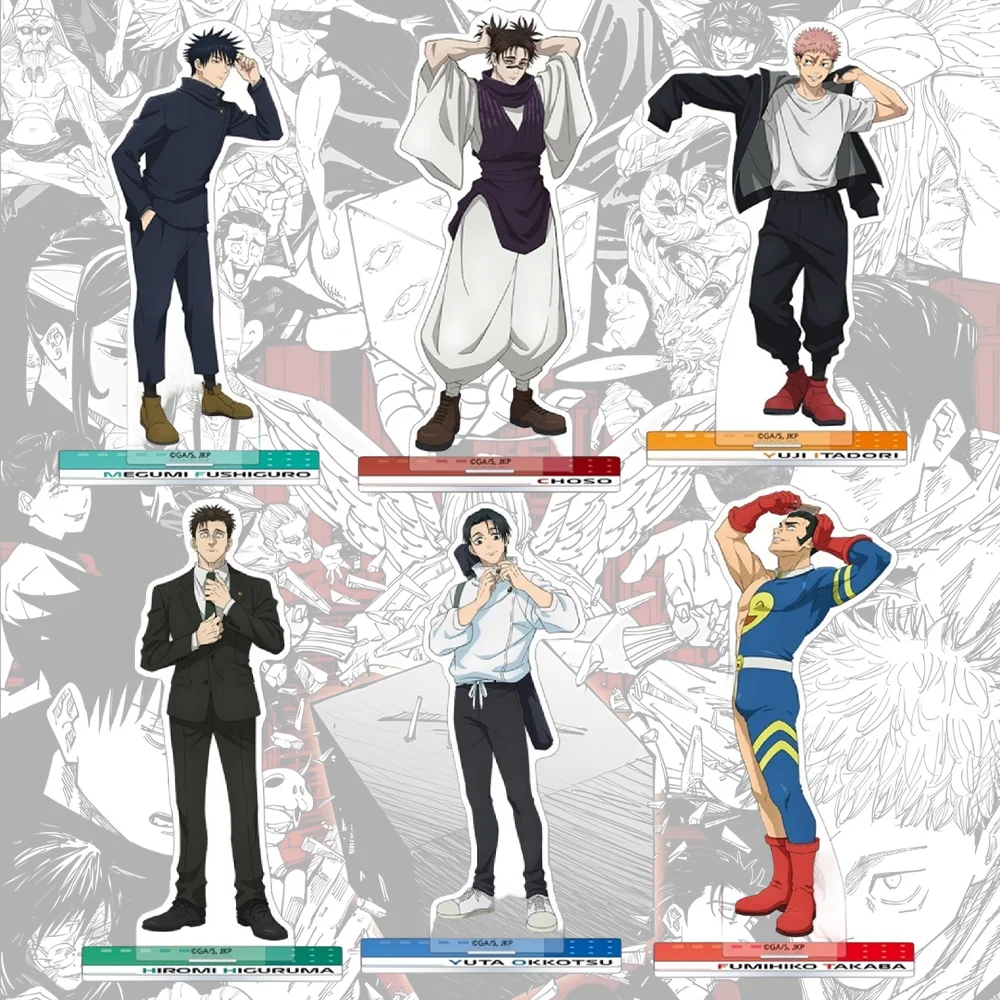 Jujutsu Kaisen: The Culling Game 15cm Acrylic Stand Keychain Yuuji Itadori Anime Figure Collectible Holiday Gifts