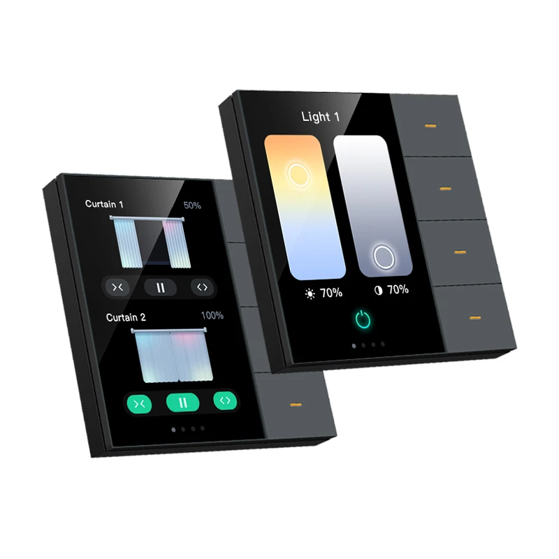 

Golden Security Tuya Smart Zigbee Dimming Scene Switch LED Switch with Built in 4 Gang Switch and radar Sensing Smart Life