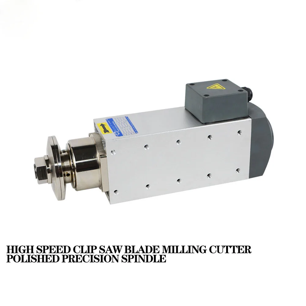 CNC high-speed clip saw blade milling cutter disc grinding and polishing precision spindle aluminum wood cutting motor