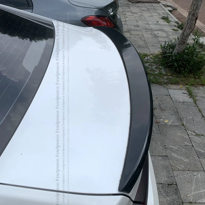 For Hyundai Sonata 9 2015-2019 Spoiler High Quality ABS Material  Car Rear Wing Decoration Rear Trunk Lip Spoiler