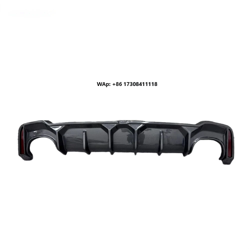 High Quality Car Bumper Carbon Fiber Diffuser Suitable for RS7 C6 URBAN Rear Bumper