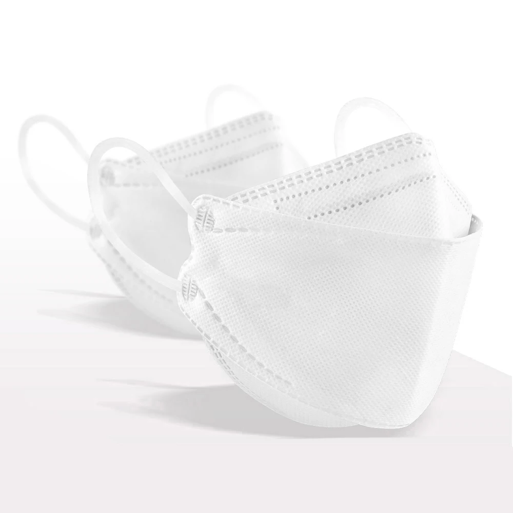 10 Uds. Mascarillas FFP2, mascarilla facial aprobada por la CE, mascarillas faciales desechables FPP2, mascarillas protectoras contra el polvo envueltas individualmente