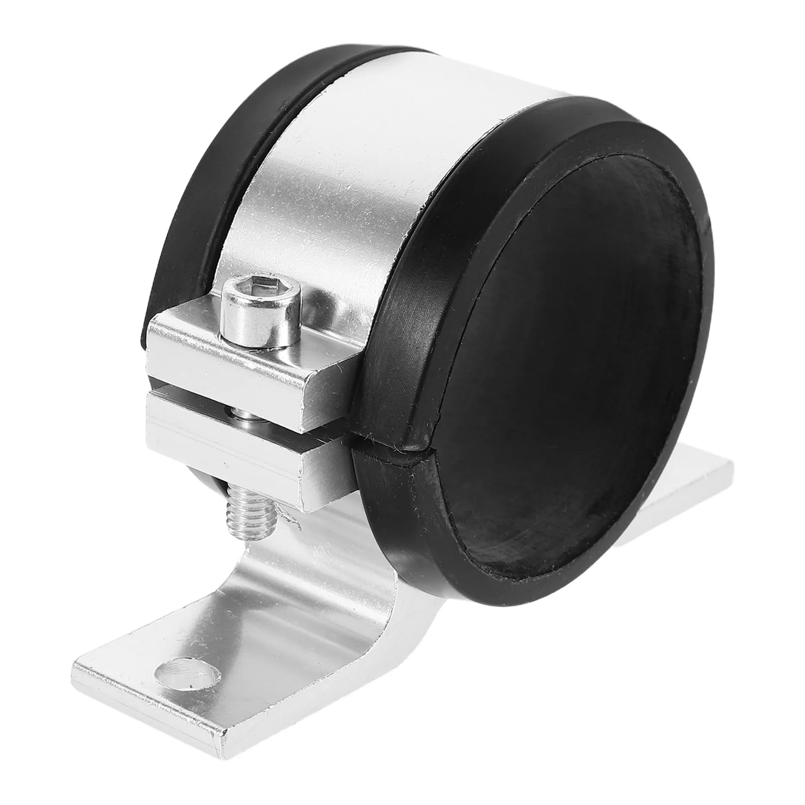 

Oil Fixing Bracket 50MM Silver Mounting Clamp Pump Clamp Ring Metal Holder Racing Fuel Pump Stable Design
