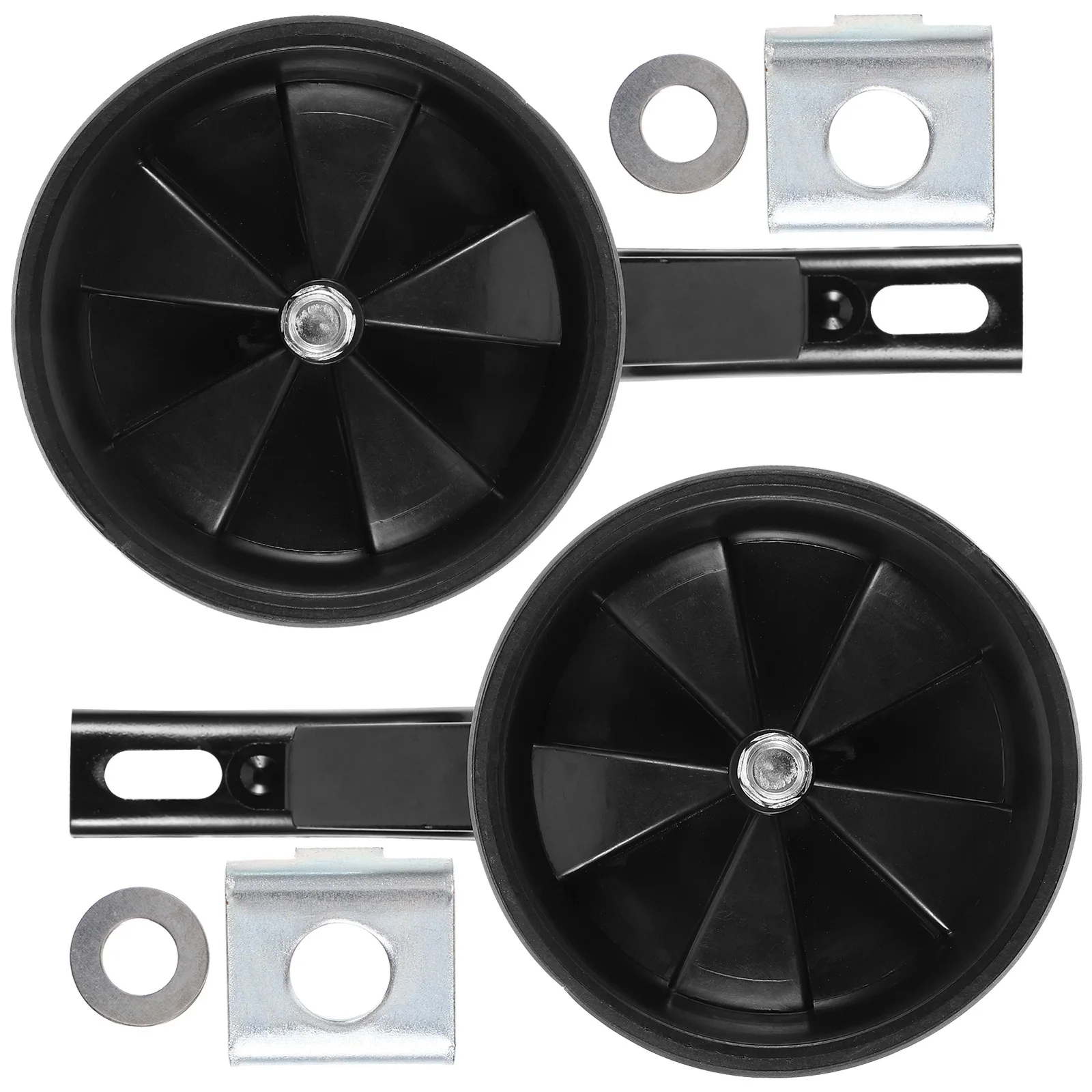 

1Pair Professional Bike Auxiliary Wheels Replaceable Training Wheel Set for Children's Cycling Practice Stable Support
